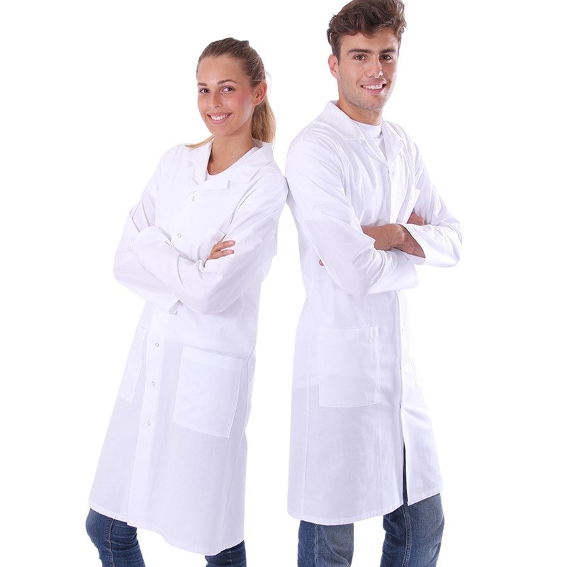 Chemistry Lab Coat 100% Cotton Washable at 75°