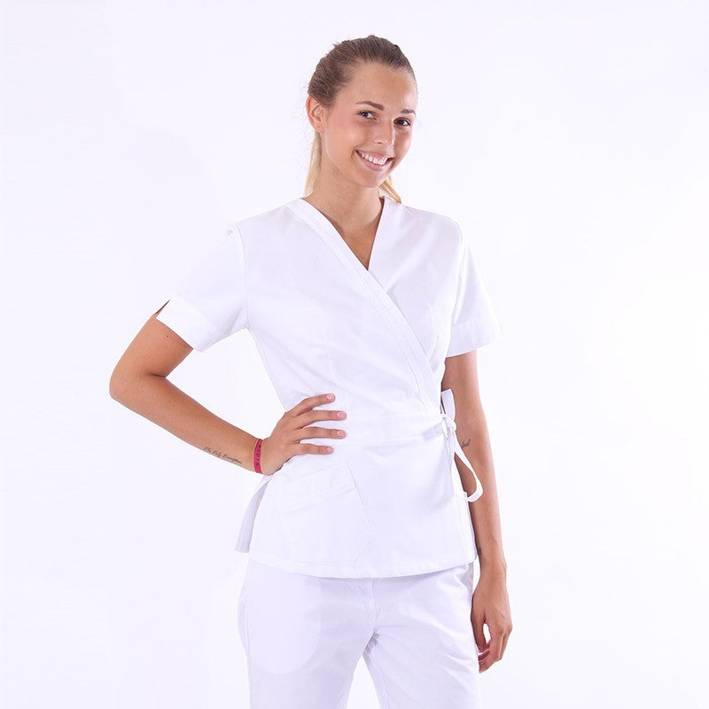 Wrap-Over Beautician Blouse