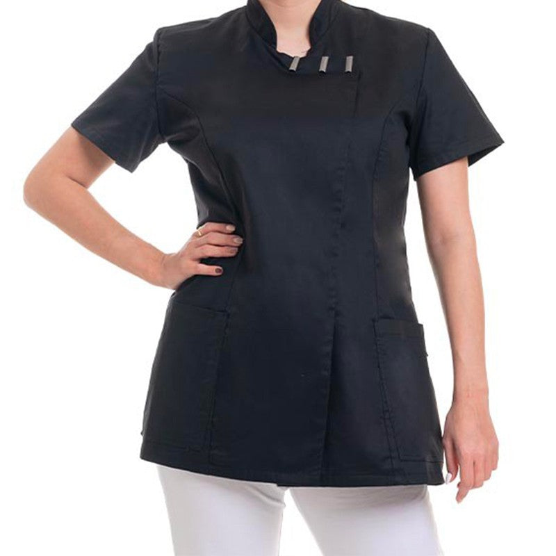 Women's Beautician Blouse Eva White Model