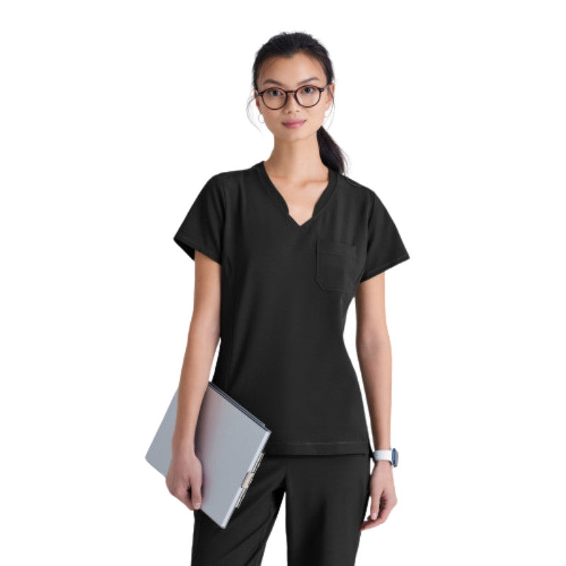 Sway Women's Short Sleeve Medical Tunic - GREY'S ANATOMY