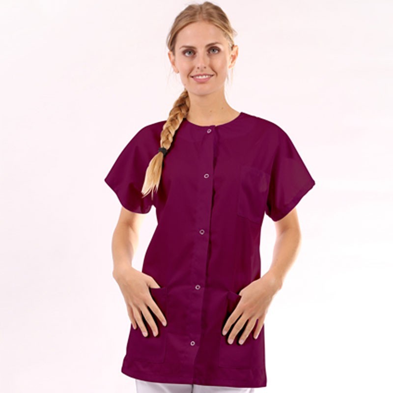 Paola Short Sleeve Women's Medical Blouse