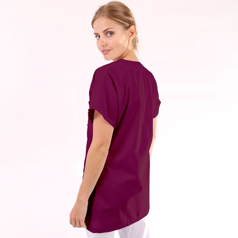 Paola Short Sleeve Women's Medical Blouse