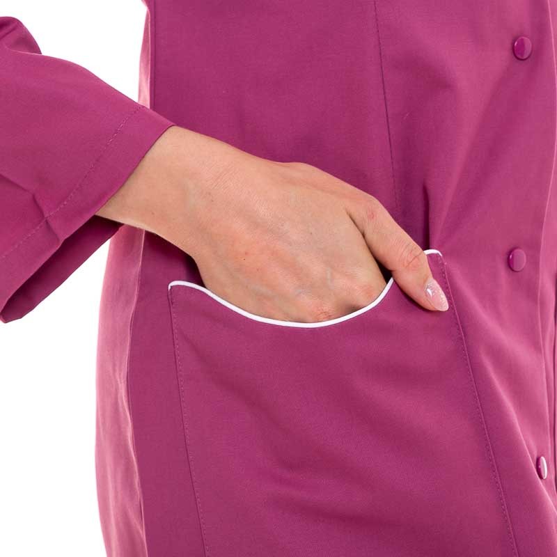 Housekeeping Staff Blouse with Convertible Sleeves