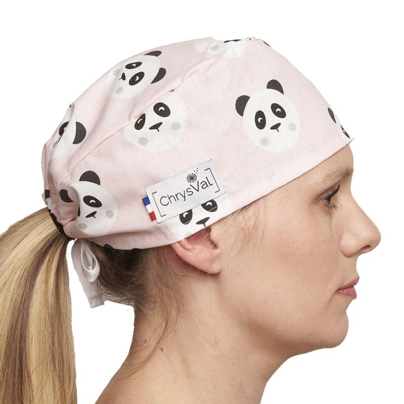 Unisex Short Medical Cap 100% Cotton with Patterns