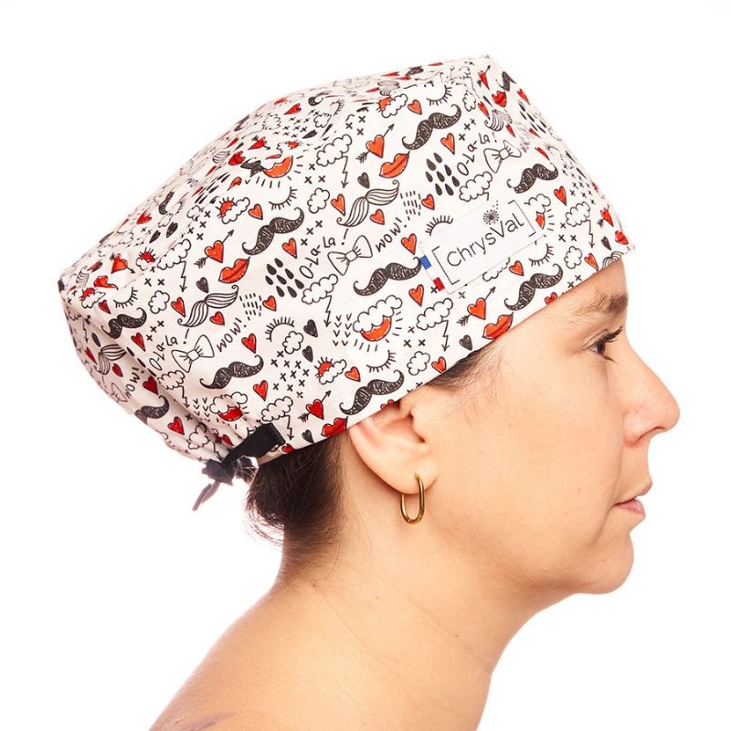 Unisex Medical Cap Covering 100% Cotton with Patterns