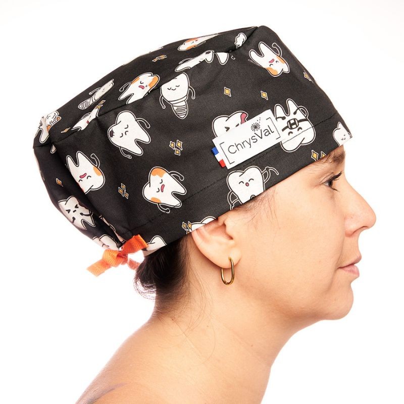 Unisex Medical Cap Covering 100% Cotton with Patterns