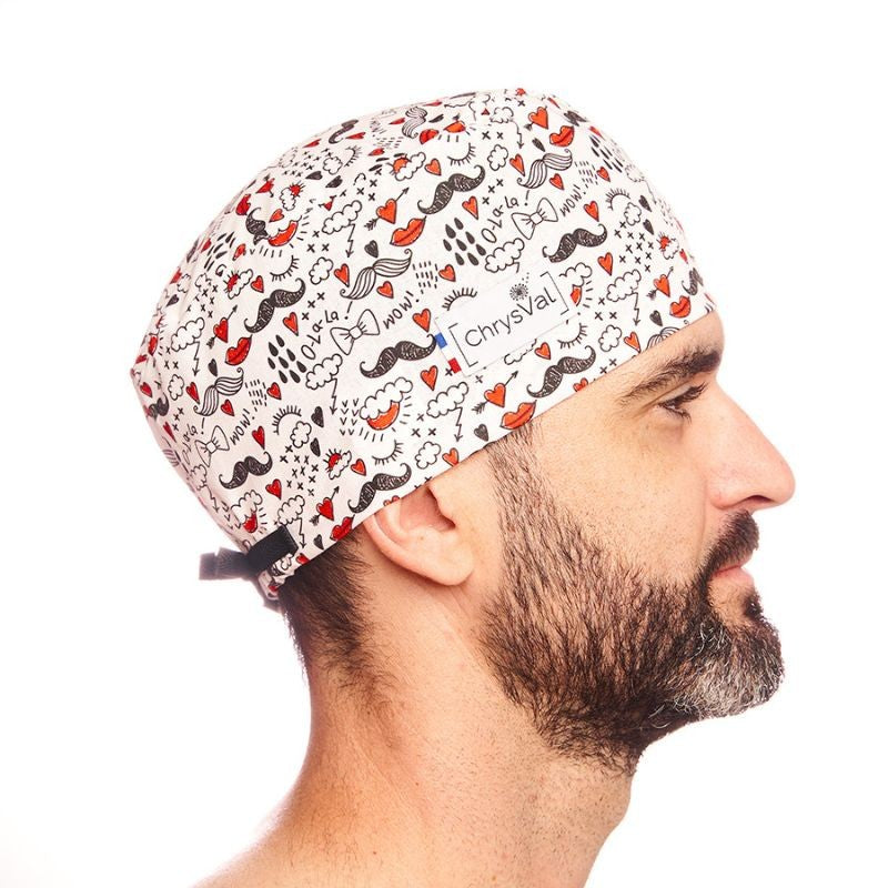 Unisex Medical Cap Covering 100% Cotton with Patterns