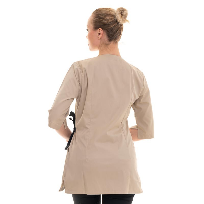 Women's Beige Beautician Tunic Faustine Model
