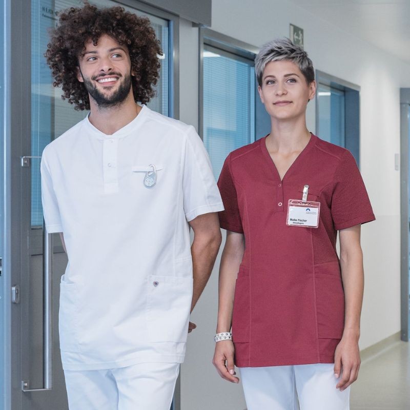 Women's Comfort Medical Tunic Short Sleeves