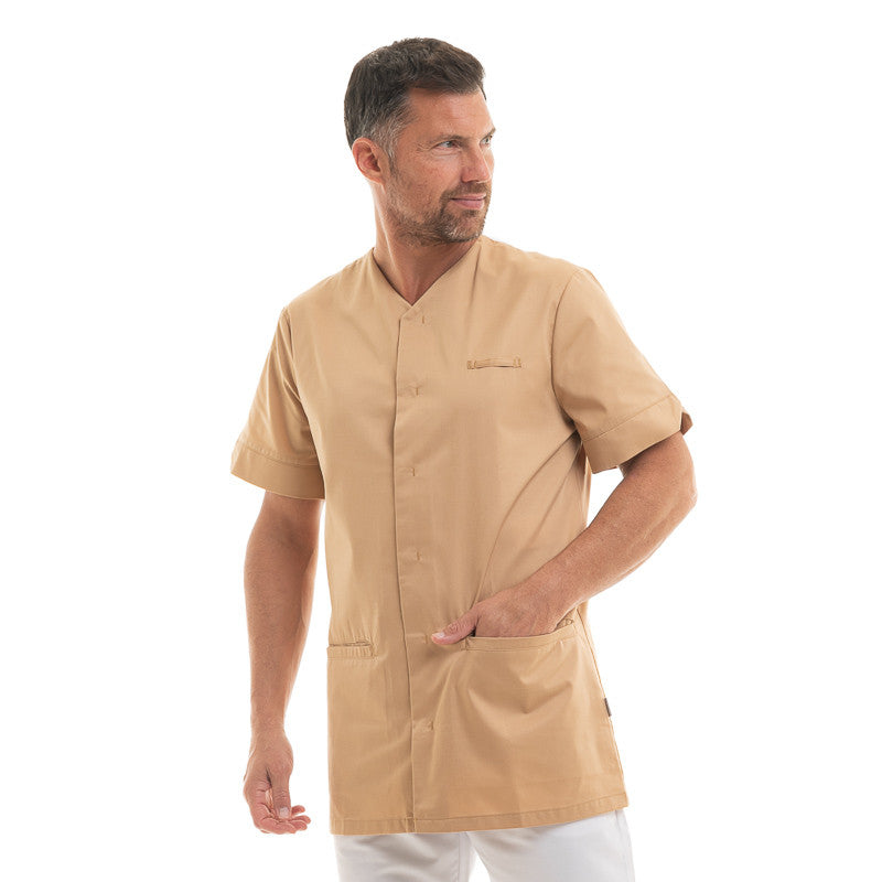 Men's Short Sleeve Medical Tunic Passionnato