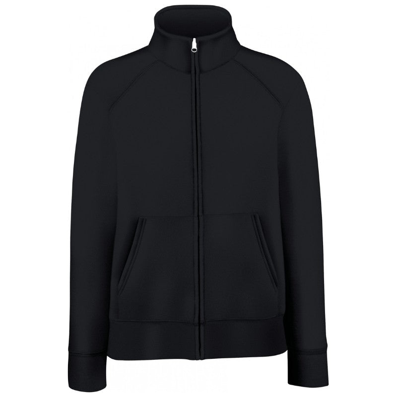 Women's White or Black Zipped Work Jacket