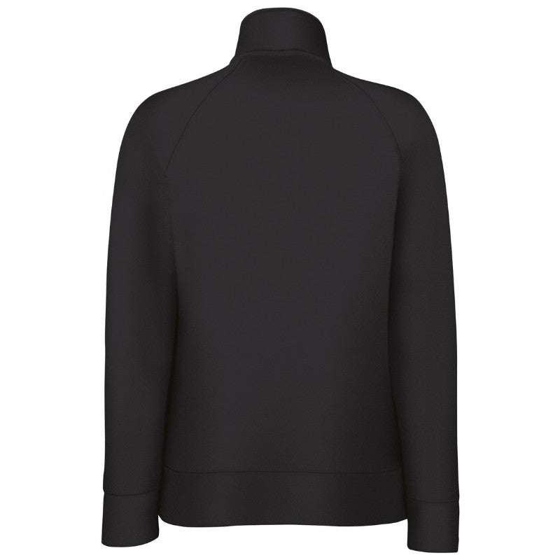 Women's White or Black Zipped Work Jacket