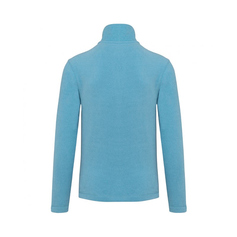 Men's Sky Blue Microfleece Pass-Through Jacket - KARIBAN