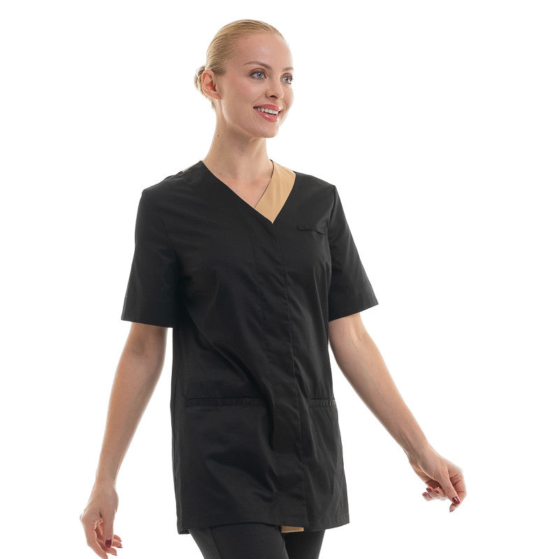 Women's Beautician Tunic Short Sleeves Flexibility