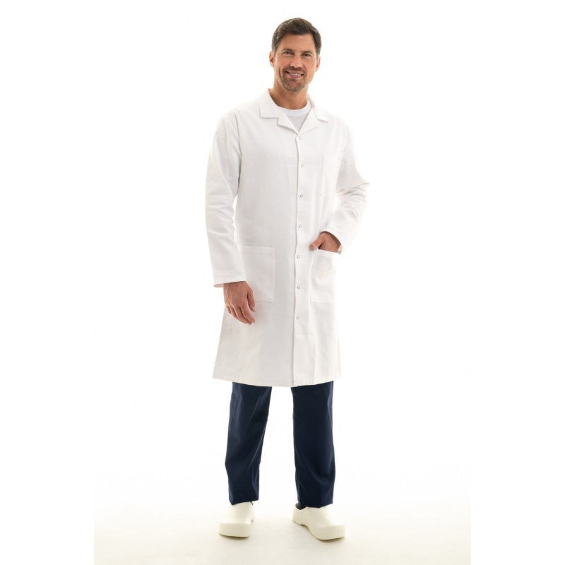 Chemistry Lab Coat 100% Cotton Washable at 75°