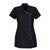 Women's Short Sleeve Black Beautician Blouse