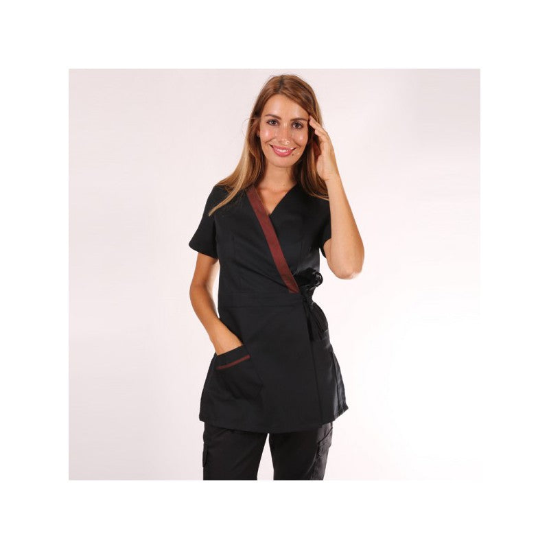 Women's Bordeaux Beautician Blouse 