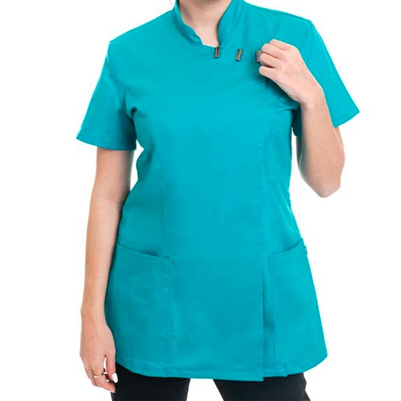 Women's Beautician Blouse Eva White Model