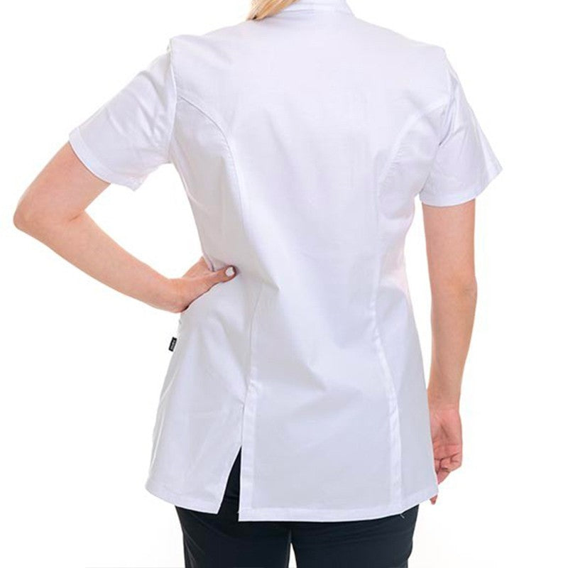 Women's Beautician Blouse Eva White Model