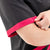 Women's Short Sleeve Medical Blouse Lilee Charcoal Grey and Pink