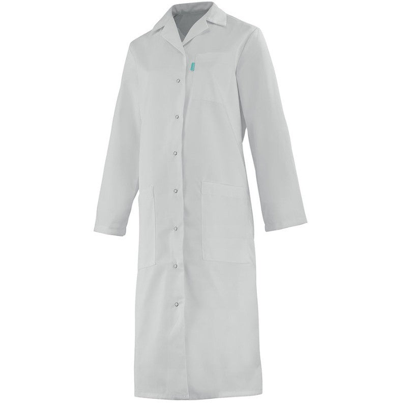 Women's Long White Medical Blouse - CLEMIX BY LAFONT