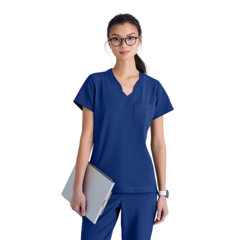 Sway Women's Short Sleeve Medical Tunic - GREY'S ANATOMY 