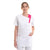 Women's Lisa Black and Plum Medical Blouse 