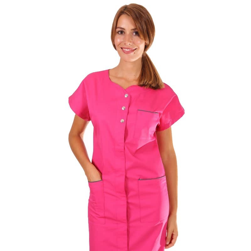 Valia Black Women's Work Blouse Washable at 60° 