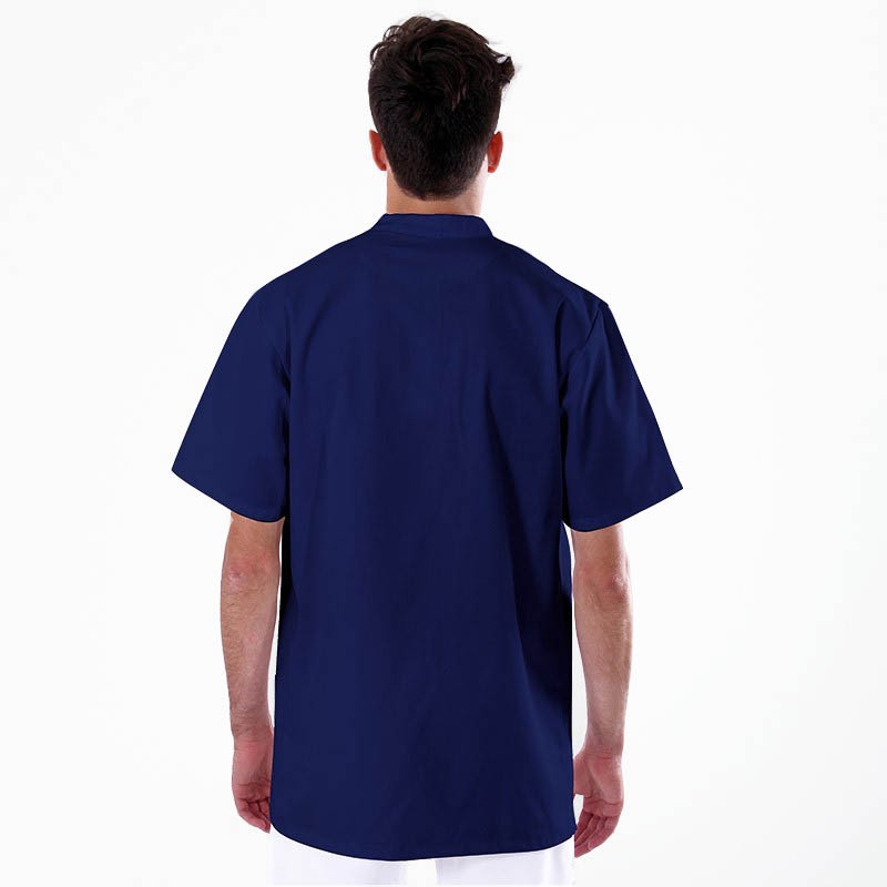 Blue Men's Medical Blouse Washable at 60°