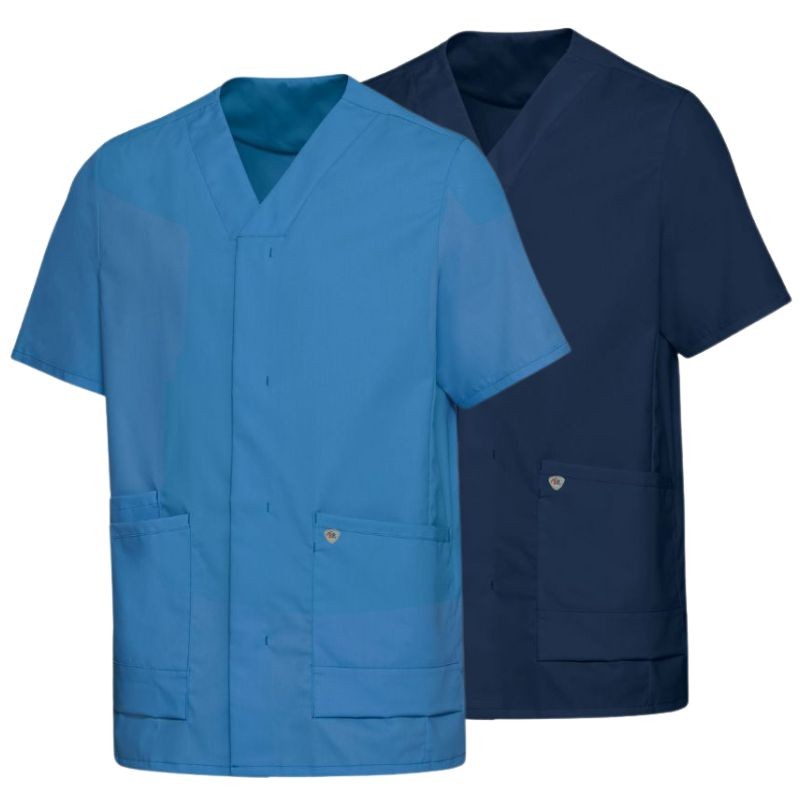 Unisex Lightweight Short Sleeve Medical Gown 