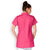 Women's Short Sleeve Pink Medical Blouse