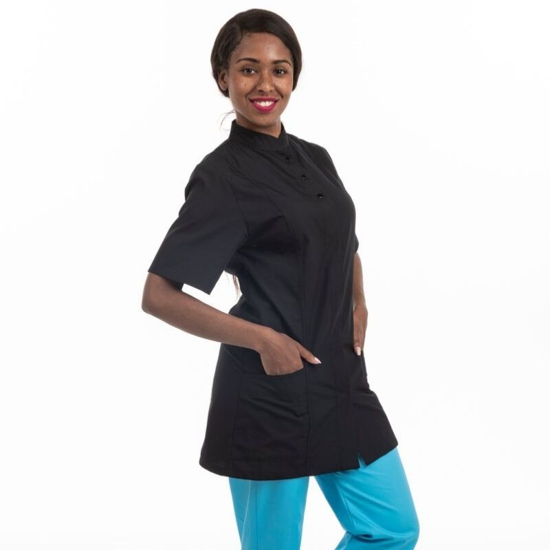 Kelly Black Beautician Blouse