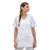 Unisex Stretch White Medical Blouse