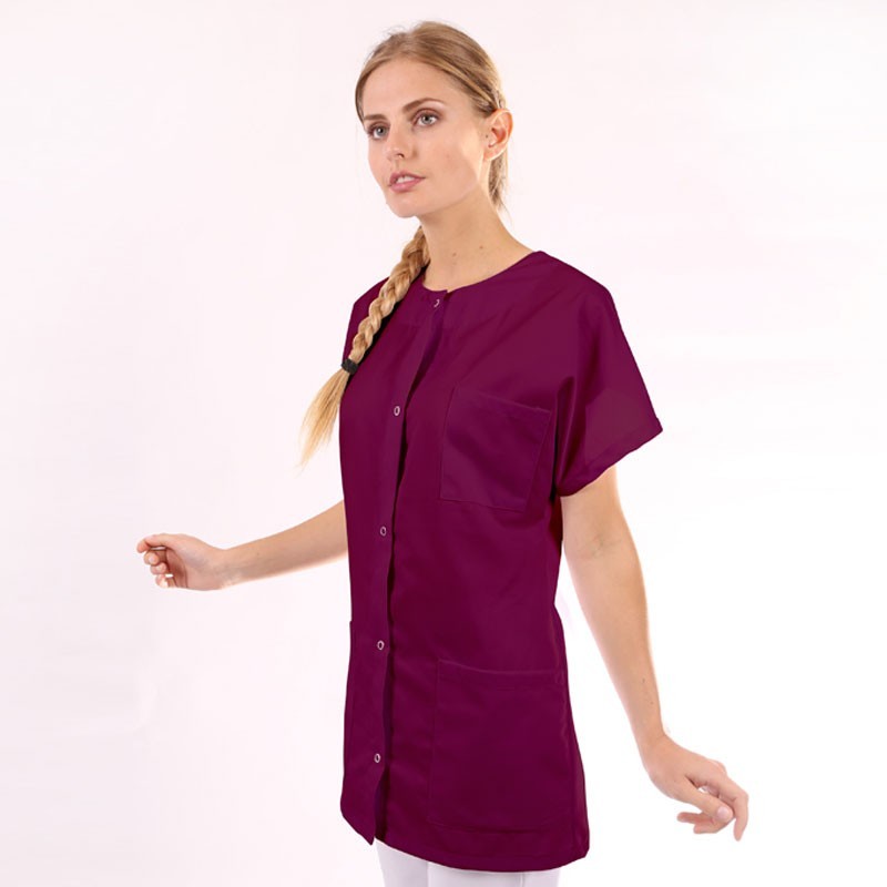 Paola Short Sleeve Women's Medical Blouse