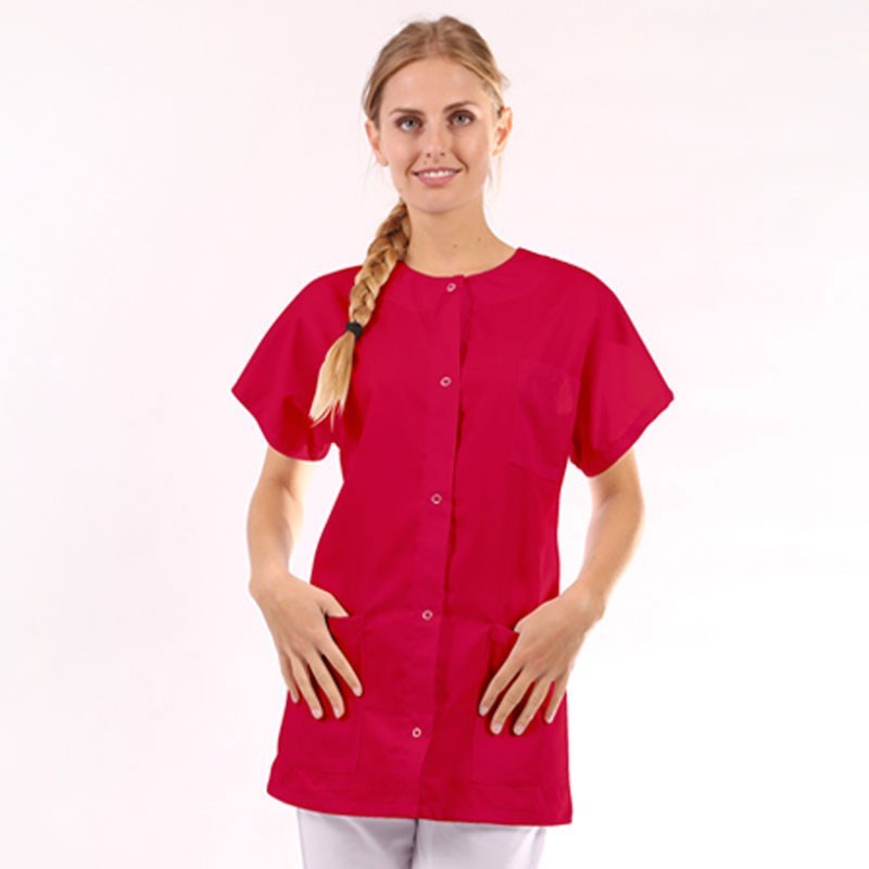 Paola Short Sleeve Women's Medical Blouse