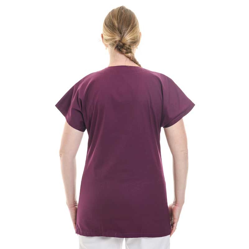 Women's Beautician's Blouse, Short Sleeves