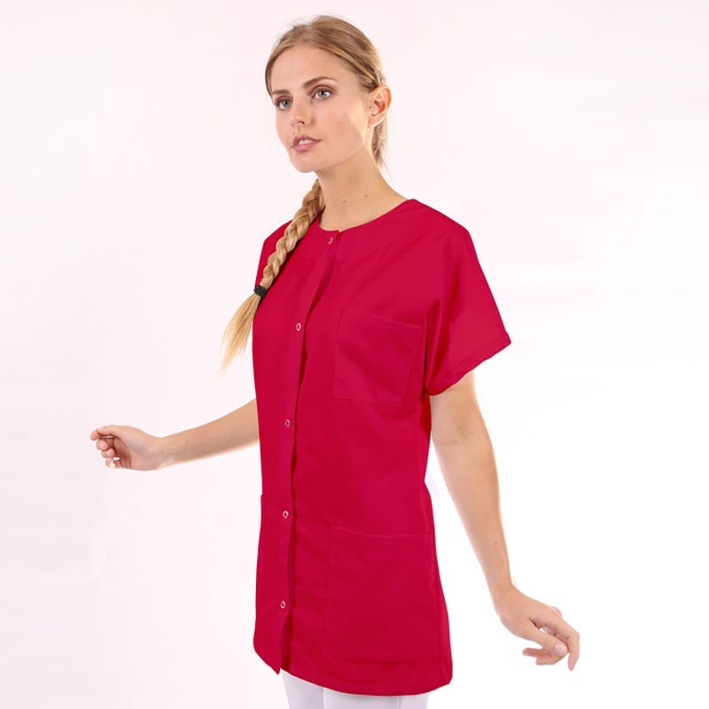 Paola Short Sleeve Women's Medical Blouse