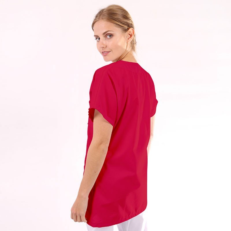 Paola Short Sleeve Women's Medical Blouse