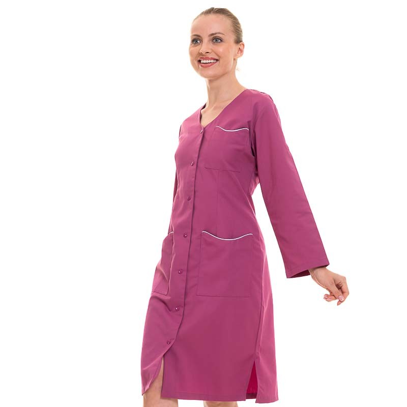 Housekeeping Staff Blouse with Convertible Sleeves 