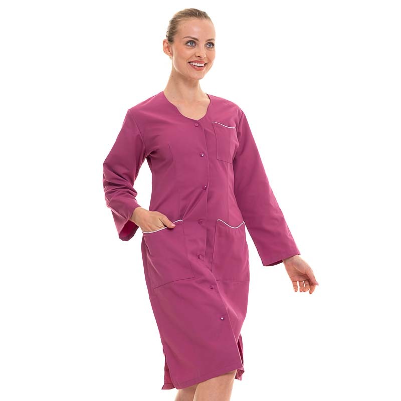 Housekeeping Staff Blouse with Convertible Sleeves 