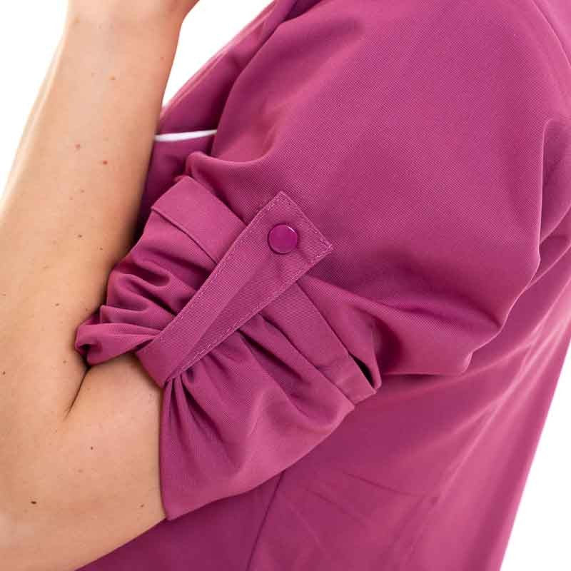 Housekeeping Staff Blouse with Convertible Sleeves 