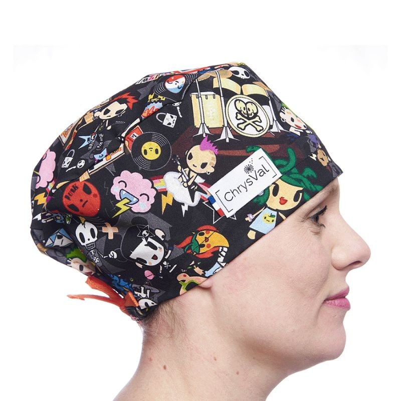 Unisex Medical Cap Covering 100% Cotton with Patterns