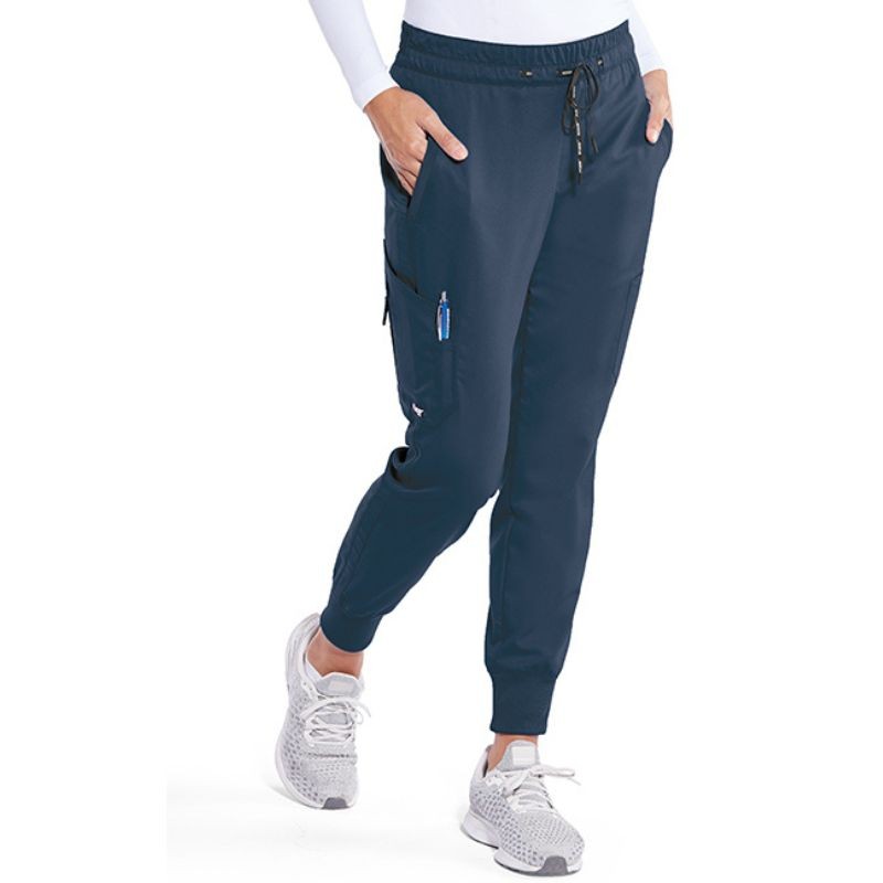 Women's Medical Jogger Pants in Grey