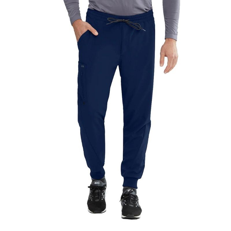 Men's Navy Blue Medical Pants - GREY'S ANATOMY BY BARCO
