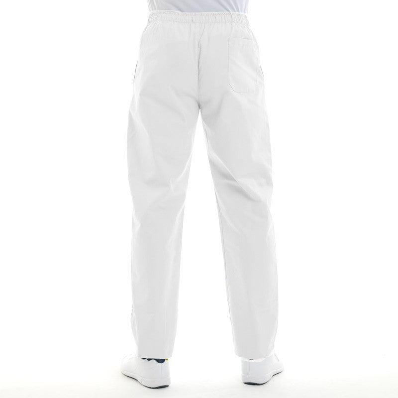 Unisex Plus Size White Medical Pants