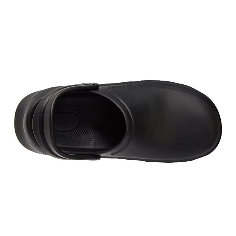 Unisex Black Lightweight Non-Slip Medical Clog 