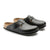 Black Mixed Grip Work Clog 