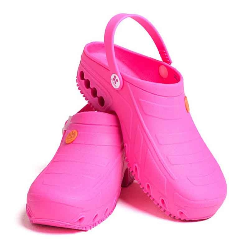 Oxyclog Women's Pink Medical Clog Washable at 90°