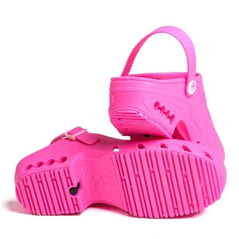 Oxyclog Women's Pink Medical Clog Washable at 90°