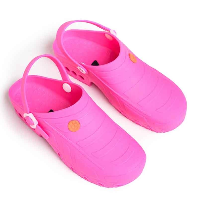 Oxyclog Women's Pink Medical Clog Washable at 90°
